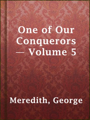 cover image of One of Our Conquerors — Volume 5